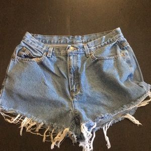 Liz Claiborne distressed shorts